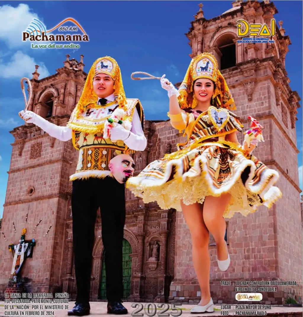 Pachamama Radio presenta almanaque 2025 con tradicional danza Llamerada de Puno Pachamama Radio presenta almanaque 2025 con tradicional danza Llamerada de Puno