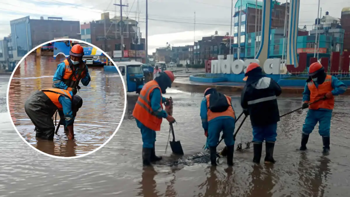 Diez mil metros de calles inundadas y hospital afectado por lluvias en ...