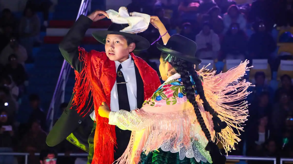 Juliaca: con éxito se llevó a cabo el concurso de Pandilla y Marinera puneña en San Román